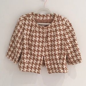 Michael Kors Houndstooth Jacket